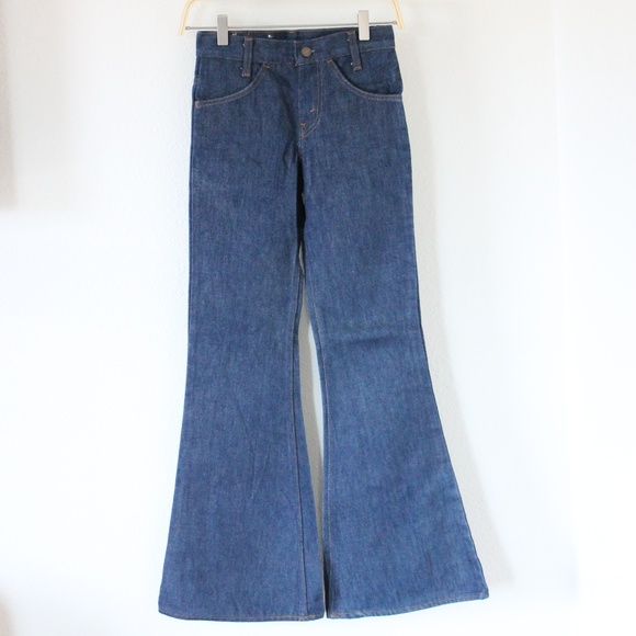 vintage levi bell bottom jeans